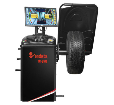 Будкрам купити Автоматичний балансувальний верстат REDATS W-870 (230 V, 8-35», лаз., ALU7) Автоматичний балансувальний верстат REDATS W-870 (230 V, 8-35», лаз., ALU7) 2