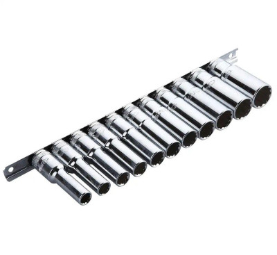 Будкрам купить Длинные головки 1/2» 78 мм, комплект 11шт BOXO