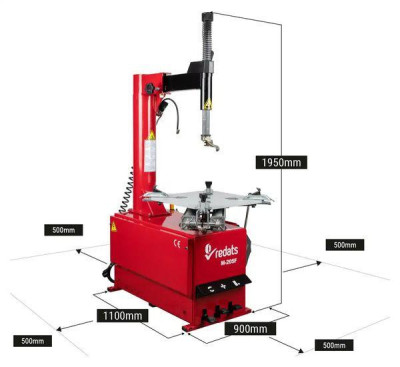 Будкрам купити Напівавтоматичний верстат шиномонтажний REDATS M-205F Напівавтоматичний верстат шиномонтажний REDATS M-205F 10