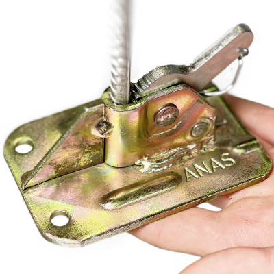 Будкрам купить Комплект усиленный пружинный зажим Anas  110х75х4 мм, 50 шт + усиленный прижимной ключ ANAS Комплект усиленный пружинный зажим Anas  110х75х4 мм, 50 шт + усиленный прижимной ключ ANAS 7