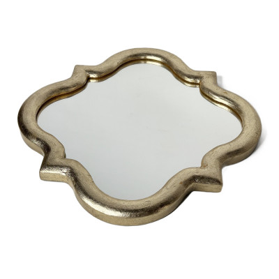 Будкрам купить Зеркало  настенное КАМЕЛИЯ 38.5х38.5 см, рама из МДФ, золото Sanpreis Зеркало  настенное КАМЕЛИЯ 38.5х38.5 см, рама из МДФ, золото Sanpreis 3