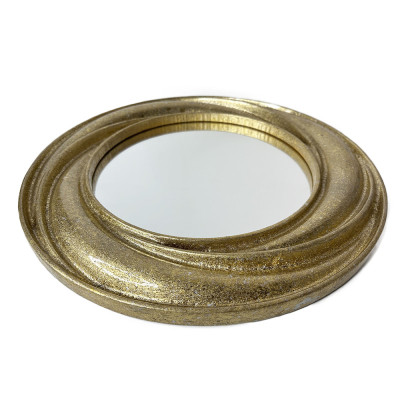 Будкрам купить Зеркало  круглое Ø45 см  настенное, поталь золото Sanpreis Зеркало  круглое Ø45 см  настенное, поталь золото Sanpreis 4