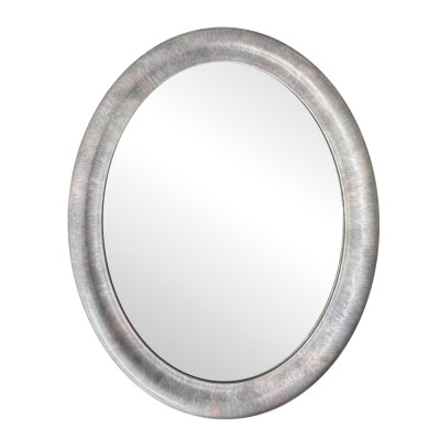 Будкрам купить Зеркало овальное 48х60 см, настенное, рамка МДФ мрамор Sanpreis