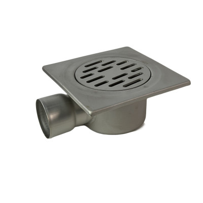 Будкрам купить Душевой трап PREMIUM 20х20 см, нержавеющая сталь, горизонтальный DN70, с гидрозатвором Sanpreis Душевой трап PREMIUM 20х20 см, нержавеющая сталь, горизонтальный DN70, с гидрозатвором Sanpreis 6