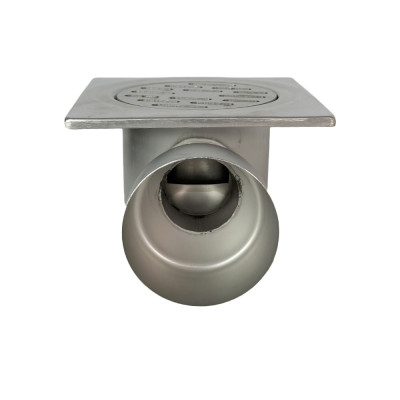 Будкрам купить Душевой трап PREMIUM 20х20 см, нержавеющая сталь, горизонтальный DN100, с гидрозатвором Sanpreis Душевой трап PREMIUM 20х20 см, нержавеющая сталь, горизонтальный DN100, с гидрозатвором Sanpreis 2