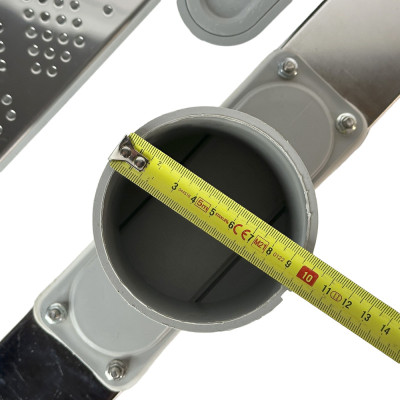 Будкрам купить Душевой канал FORTE 100 DIRECT 60 см, вертикальный, гидрозатвор, решётка вышивка Sanpreis Душевой канал FORTE 100 DIRECT 60 см, вертикальный, гидрозатвор, решётка вышивка Sanpreis 2