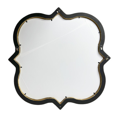 Будкрам купити Дзеркало настінне КАМЕЛІЯ 50х50 см, рама зі МДФ, золото Sanpreis Дзеркало настінне КАМЕЛІЯ 50х50 см, рама зі МДФ, золото Sanpreis 2