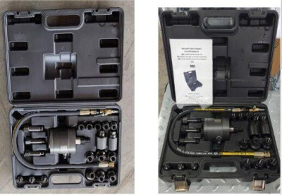 Будкрам купить Пневматический съемник форсунок с адаптерами Bass Polska BP-3181 Пневматический съемник форсунок с адаптерами Bass Polska BP-3181 2