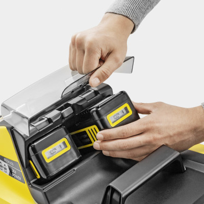 Будкрам купить Karcher Газонокосарка акумуляторна LMO 4-18 Dual 18В акб 1х5А·год 37см 25-65мм Karcher Газонокосарка акумуляторна LMO 4-18 Dual 18В акб 1х5А·год 37см 25-65мм 2
