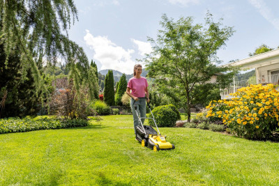 Будкрам купить Karcher Газонокосилка аккумуляторная LMO 3-18 Dual 18В 34см 25-60мм Karcher Газонокосилка аккумуляторная LMO 3-18 Dual 18В 34см 25-60мм 7