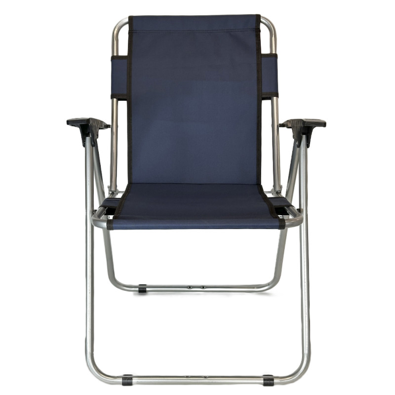 Будкрам купить Раскладное кресло для пикника PİKNİK с подлокотниками 57х80 см, синий Sanpreis
