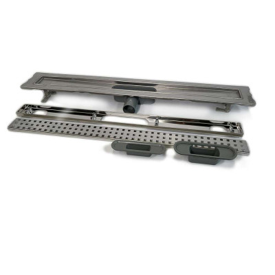 Будкрам купити Душовий канал ELITE LEGAL 80 см, горизонтальний, нержавіюча сталь, грати квадрат Sanpreis Душовий канал ELITE LEGAL 80 см, горизонтальний, нержавіюча сталь, грати квадрат Sanpreis 4