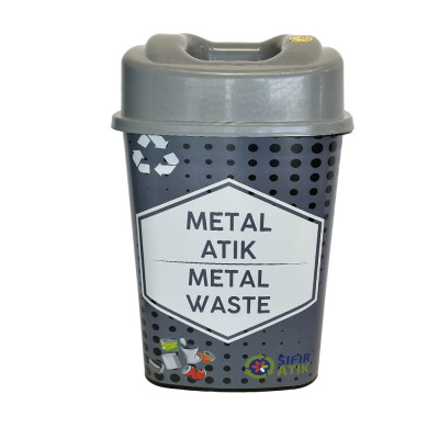 Будкрам купити Баки для сортування сміття 4х50Л, кришка з отвором, пластик SNMZ Баки для сортування сміття 4х50Л, кришка з отвором, пластик SNMZ 8