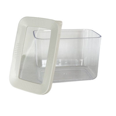 Будкрам купити Харчовий контейнер 1.4Л HOBI BOX, пластик, прозорий із білою кришкою SNMZ Харчовий контейнер 1.4Л HOBI BOX, пластик, прозорий із білою кришкою SNMZ 2