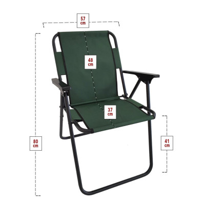 Будкрам купить Раскладное кресло для пикника PİKNİK с подлокотниками 57х80 см, синий Sanpreis Раскладное кресло для пикника PİKNİK с подлокотниками 57х80 см, синий Sanpreis 4
