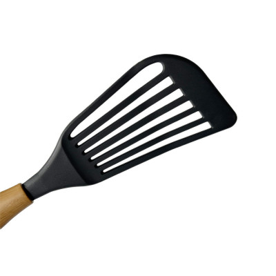 Будкрам купити Набір аксесуарів 3 предмети WOODEN, термостійкий пластик OKYANUS Набір аксесуарів 3 предмети WOODEN, термостійкий пластик OKYANUS 5