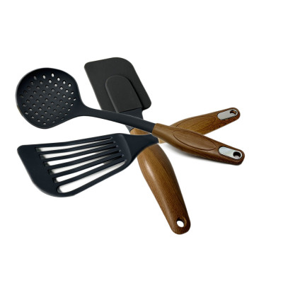 Будкрам купить Набор аксессуаров 3 предмета WOODEN,  термостойкий пластик OKYANUS