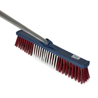 Будкрам купити Щітка вулична 50 см із жорстким ворсом та алюмінієвою ручкою ручкою 130 см Sanpreis Щітка вулична 50 см із жорстким ворсом та алюмінієвою ручкою ручкою 130 см Sanpreis 8