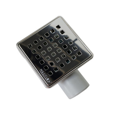 Будкрам купити Душовий трап LEGAL 10x10 см, горизонтальний, комбінований затвор, решітка квадрат Sanpreis Душовий трап LEGAL 10x10 см, горизонтальний, комбінований затвор, решітка квадрат Sanpreis 3