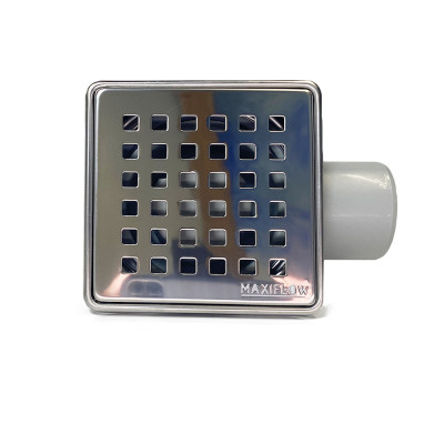 Будкрам купити Душовий трап LEGAL 10x10 см, горизонтальний, комбінований затвор, решітка квадрат Sanpreis Душовий трап LEGAL 10x10 см, горизонтальний, комбінований затвор, решітка квадрат Sanpreis 2