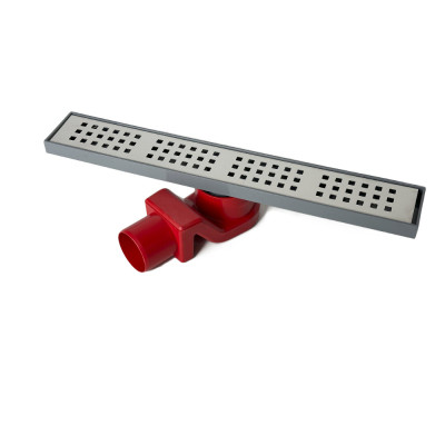 Будкрам купити Душовий трап REVOLVE 40 см, s-сифон, горизонтальний, решітка квадрат Sanpreis Душовий трап REVOLVE 40 см, s-сифон, горизонтальний, решітка квадрат Sanpreis 4