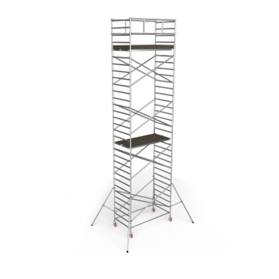 Будкрам купити Тура будівельна на колесах алюмінієва PROFESIONAL M-10 9180x1270 Sanpreis Тура будівельна на колесах алюмінієва PROFESIONAL M-10 9180x1270 Sanpreis 3