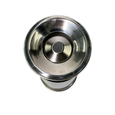 Будкрам купити Урна-попільничка циліндрична, нержавіюча сталь, діаметр 28 см, висота 60 см-УЦІНКА Sanpreis Урна-попільничка циліндрична, нержавіюча сталь, діаметр 28 см, висота 60 см-УЦІНКА Sanpreis 4