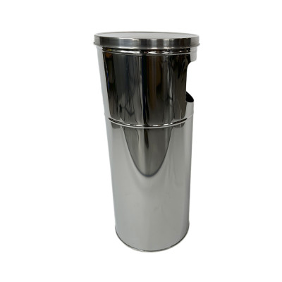 Будкрам купити Урна-попільничка Ø 25 висота 60 см, нержавіюча сталь, упаковка 6 шт Sanpreis Урна-попільничка Ø 25 висота 60 см, нержавіюча сталь, упаковка 6 шт Sanpreis 2