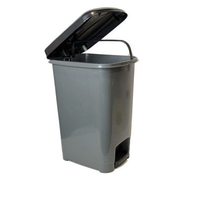 Будкрам купити Відро для сміття з педаллю 30 Л прямокутне, пластик, сірий-УЦІНКА SNMZ Відро для сміття з педаллю 30 Л прямокутне, пластик, сірий-УЦІНКА SNMZ 6
