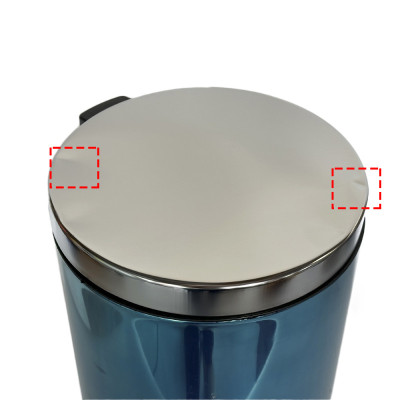 Будкрам купить Ведро для мусора 16Л с педалью и микролифтом, нержавеющая сталь-УЦЕНКА VINKS Ведро для мусора 16Л с педалью и микролифтом, нержавеющая сталь-УЦЕНКА VINKS 2