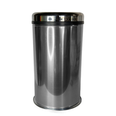 Будкрам купить Мусорное ведро 45 Л с прижимным кольцом, для сортировки отходов, нержавеющая сталь, хром Sanpreis Мусорное ведро 45 Л с прижимным кольцом, для сортировки отходов, нержавеющая сталь, хром Sanpreis 2