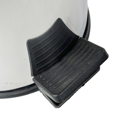 Будкрам купити Відро для сміття з педаллю 12Лx6 шт, нержавіюча сталь, хром VINKS Відро для сміття з педаллю 12Лx6 шт, нержавіюча сталь, хром VINKS 5