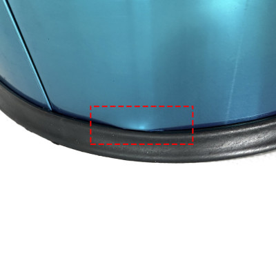 Будкрам купити Відро для сміття 16Л з педаллю, нержавіюча сталь, хром - УЦЕНКА VINKS Відро для сміття 16Л з педаллю, нержавіюча сталь, хром - УЦЕНКА VINKS 3