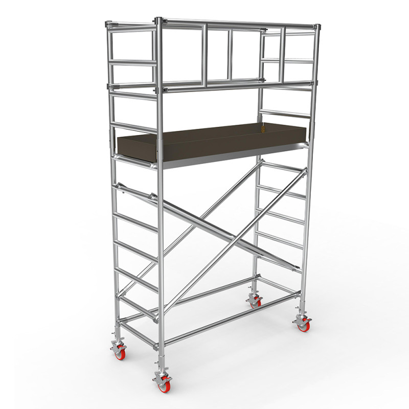 Будкрам купити Вишка ТУРА алюмінієва PROFESIONAL S-43210x800 Sanpreis