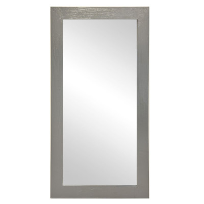 Будкрам купить Зеркало настенное 415х805, рама МДФ, прямоугольное, серый Sanpreis