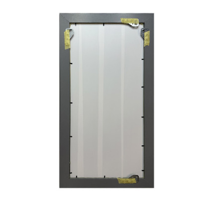 Будкрам купить Зеркало настенное 415х805, рама МДФ, прямоугольное, серый Sanpreis Зеркало настенное 415х805, рама МДФ, прямоугольное, серый Sanpreis 3