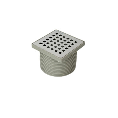 Будкрам купити Надставний елемент для трапу 10х10 см, вертикальний вихід DN100, комбінований затвор, грати з нержавіючої сталі Sanpreis Надставний елемент для трапу 10х10 см, вертикальний вихід DN100, комбінований затвор, грати з нержавіючої сталі Sanpreis 2