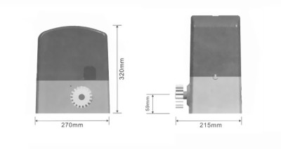 Будкрам купить Автоматика для откатных ворот Gant IZ 1800  Автоматика для откатных ворот Gant IZ 1800  4