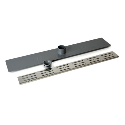 Будкрам купити Душовий трап REVOLVE 60 см з фланцем, вертикальний, грати дощ Sanpreis Душовий трап REVOLVE 60 см з фланцем, вертикальний, грати дощ Sanpreis 2