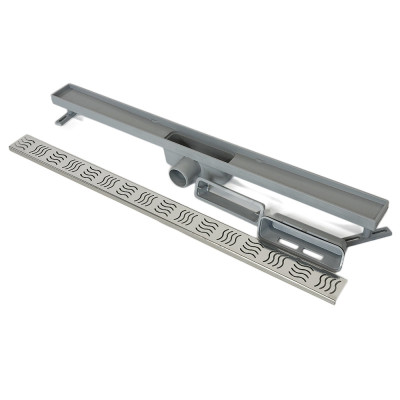 Будкрам купити Копія Душовий трап CLASSIC 80 см, горизонтальний, з гідрозатвором, грати квадрат Sanpreis Копія Душовий трап CLASSIC 80 см, горизонтальний, з гідрозатвором, грати квадрат Sanpreis 5