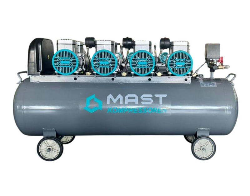 Будкрам купить Безмасляний поршневий компресор Mast MOF1680/4x1500-160L