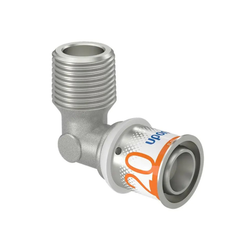 Будкрам купити Прес-фітинг із зовнішнім різьбленням Ø20-R1/2"MT Uponor S-Press PLUS Uponor