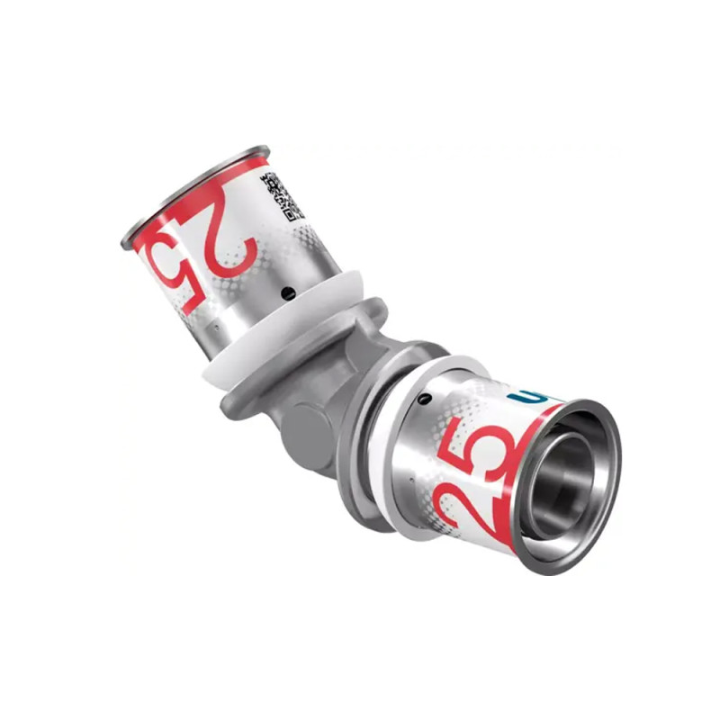 Будкрам купити Прес-фітинг куточків PPSU 45º Ø25х25 Uponor S-Press PLUS Uponor