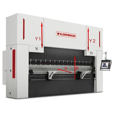 Будкрам купити Гідравлічний прес CORMAK CNC SERVO ELITE 130×3200 DA-53TX Гідравлічний прес CORMAK CNC SERVO ELITE 130×3200 DA-53TX 4