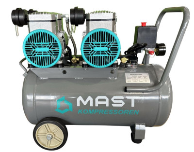 Будкрам купить Безмасляный поршневой компрессор Mast MOF1680/2x1500-50L