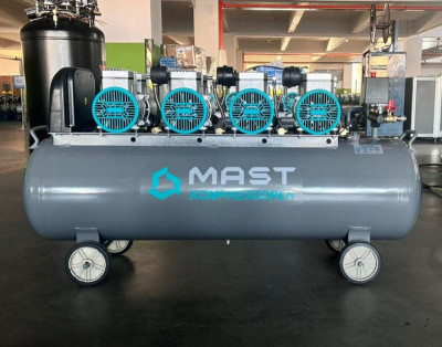 Будкрам купить Безмасляний поршневий компресор Mast MOF1680/4x1500-160L Безмасляний поршневий компресор Mast MOF1680/4x1500-160L 5