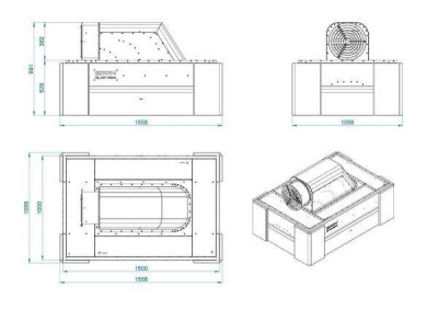 Будкрам купити Зварювальний витяжний ковпак із вентилятором GPPH IQ Air Flow 1500x1000 мм Зварювальний витяжний ковпак із вентилятором GPPH IQ Air Flow 1500x1000 мм 2
