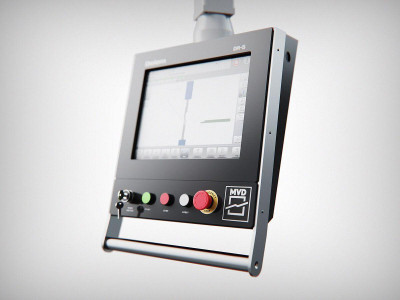 Будкрам купити Гідравлічний листозгинальний прес з ЧПУ MVD B 100-2600 Гідравлічний листозгинальний прес з ЧПУ MVD B 100-2600 2