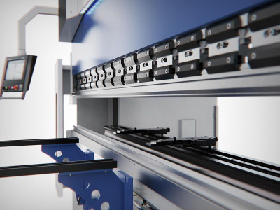 Будкрам купити Гідравлічний листозгинальний прес з ЧПУ MVD B 100-2600 Гідравлічний листозгинальний прес з ЧПУ MVD B 100-2600 3