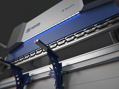 Будкрам купити Гідравлічний листозгинальний прес з ЧПУ MVD B 100-2600 Гідравлічний листозгинальний прес з ЧПУ MVD B 100-2600 4